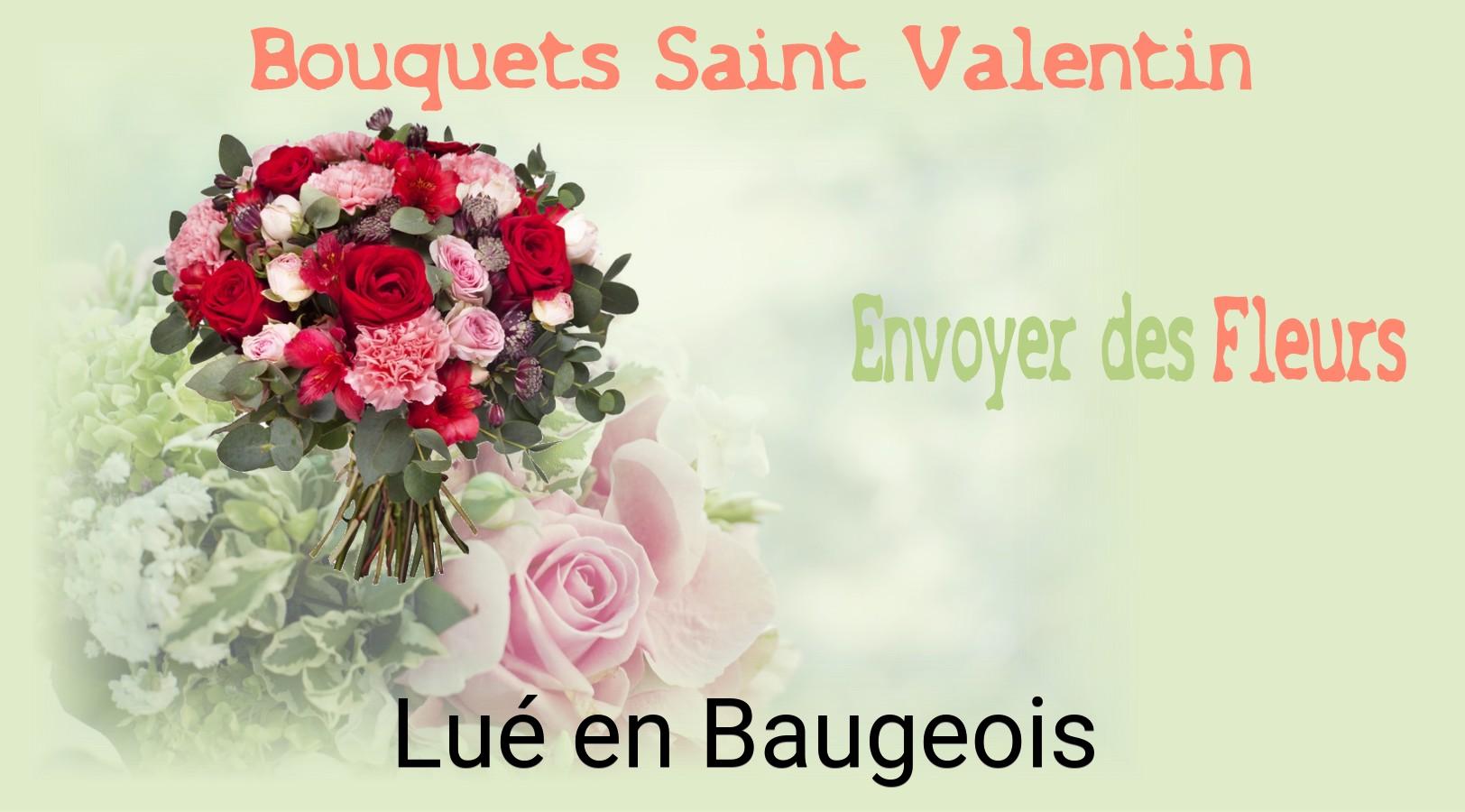 Roses de Saint-Valentin livrées à Lué-en-Baugeois